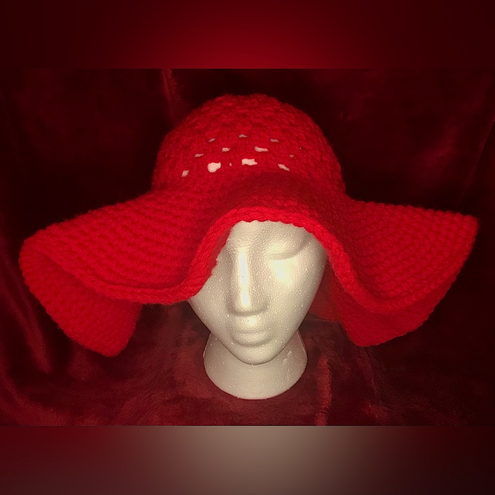 Handmade Crochet Floppy Sunhat